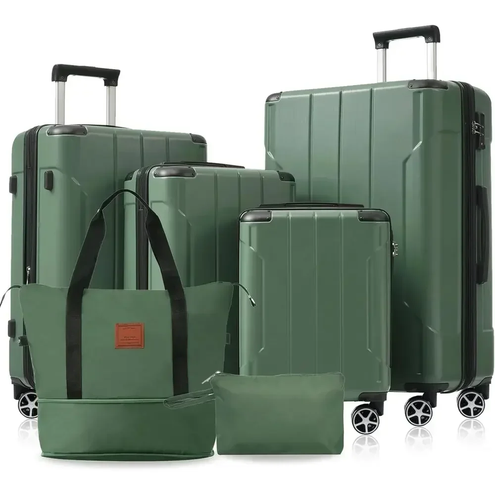 Expandable Hard Shell Luggage Set - Set di valigie rigide espandibili da
