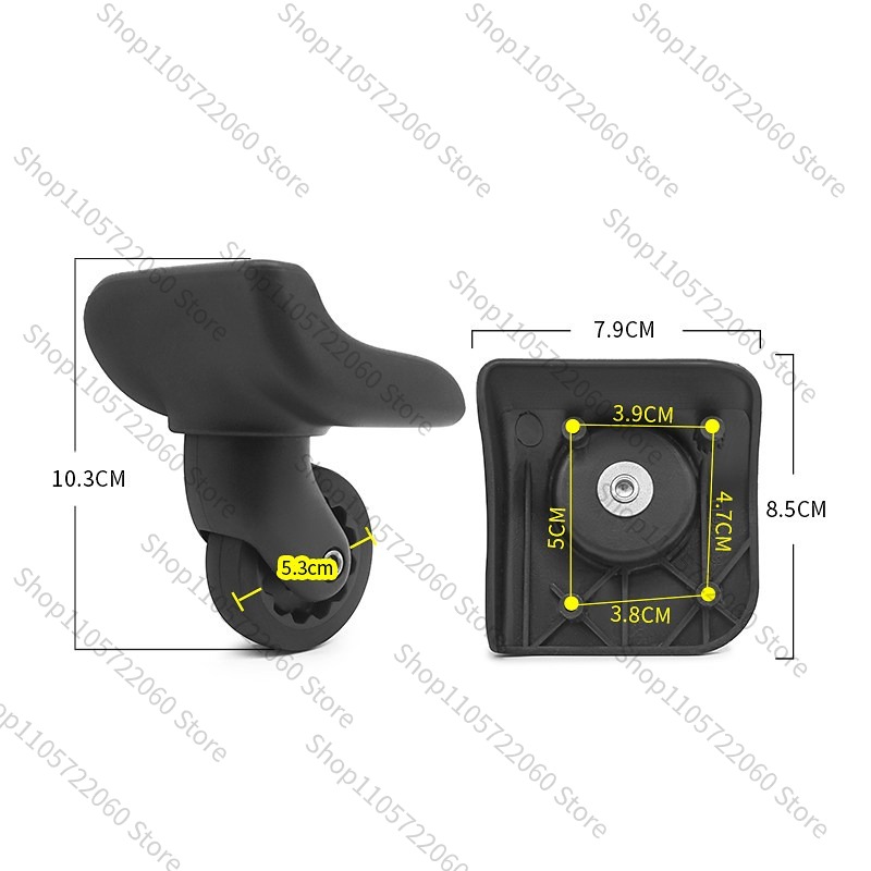 Silent Replacement Luggage Wheels - Per BW042 # Ruota di ricambio