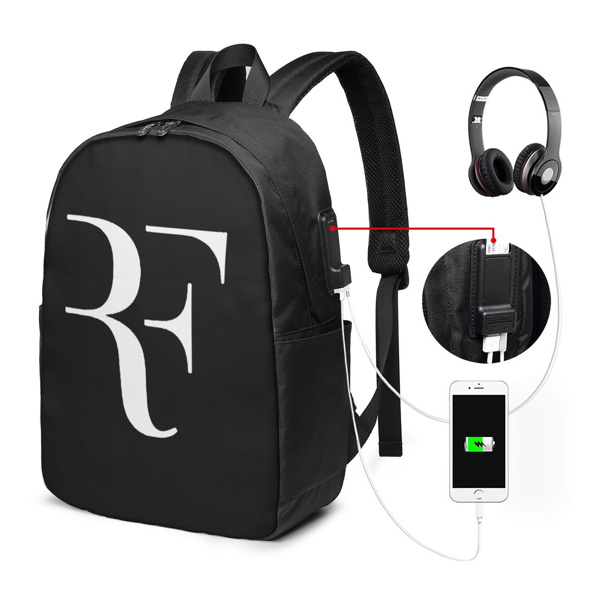 Travel Bags - Zaino Roger Federer, borsa da viaggio