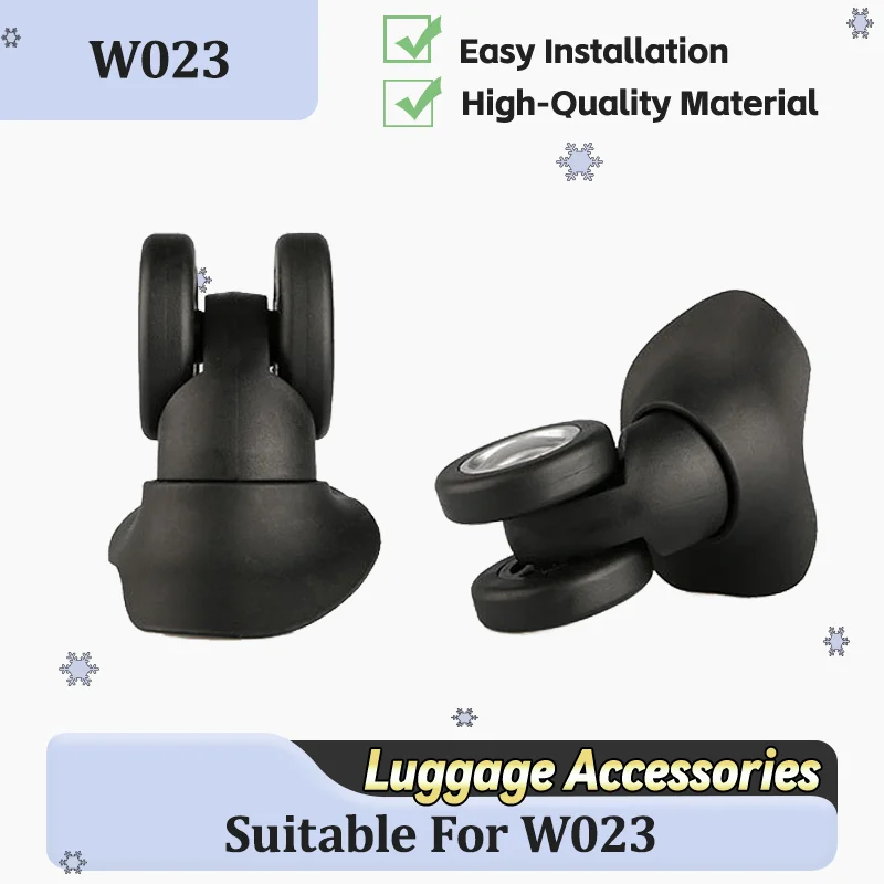 Silent Replacement Luggage Wheels - Kit di Riparazione Ruote per Valigie