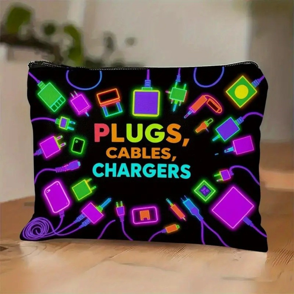 Cosmetic Bags - Nuova custodia in tela per caricabatterie,