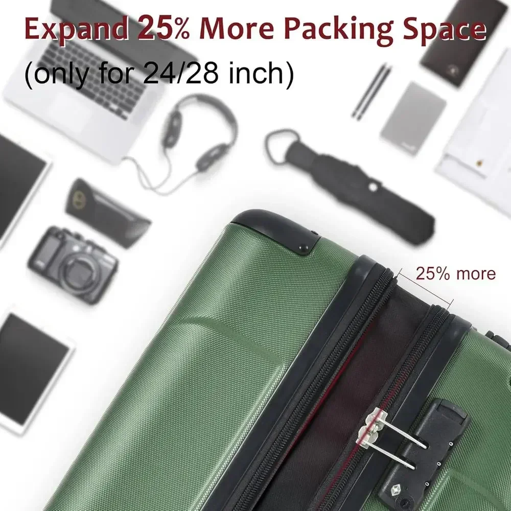 Set di valigie rigide espandib - Expandable Hard Shell Luggage Set recensione e prezzo