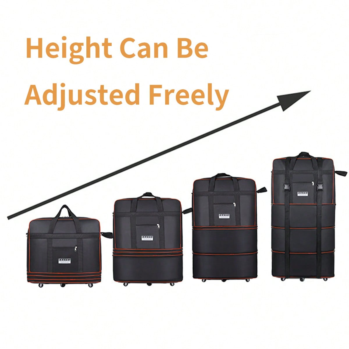 Borsa da viaggio pieghevole ne - Foldable Rolling Luggage Bag recensione e prezzo