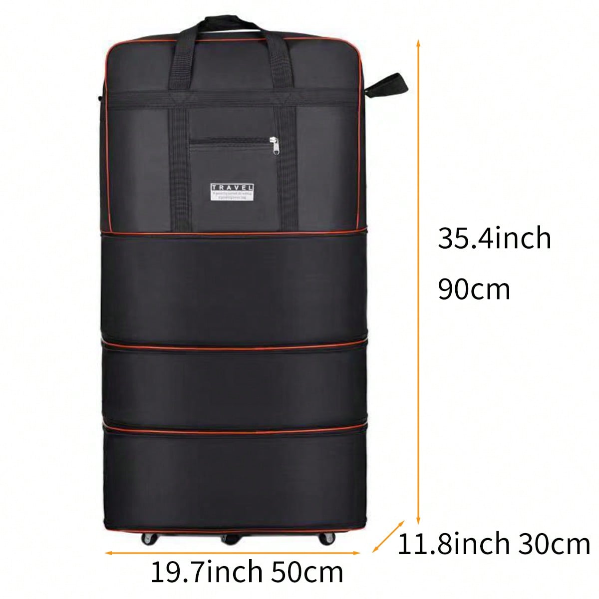 Borsa da viaggio pieghevole ne - Foldable Rolling Luggage Bag recensione e prezzo