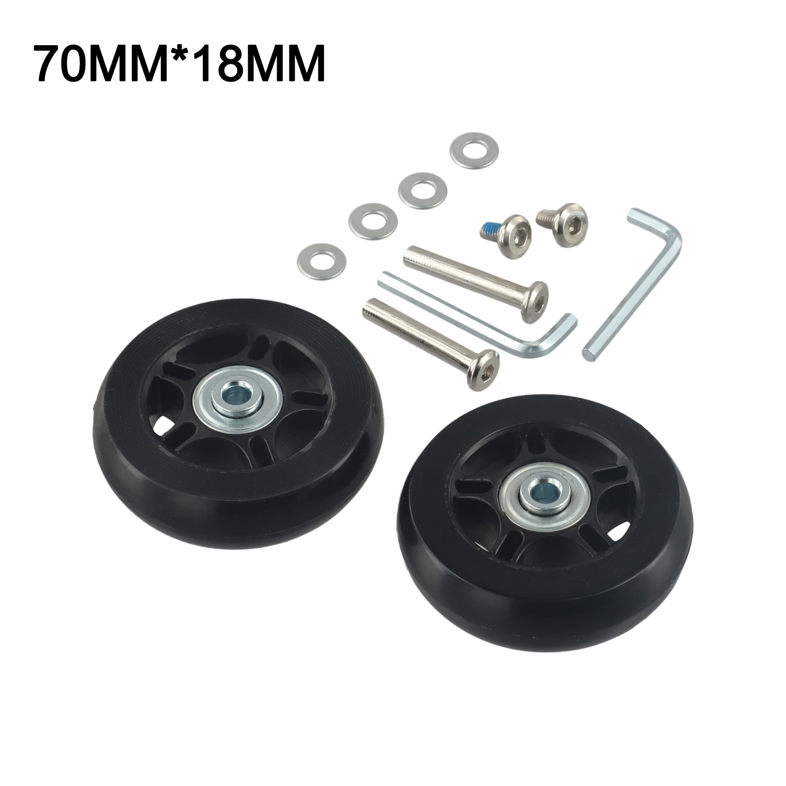 2 Pezzi di Ruote di Ricambio c - Silent Replacement Luggage Wheels recensione e prezzo