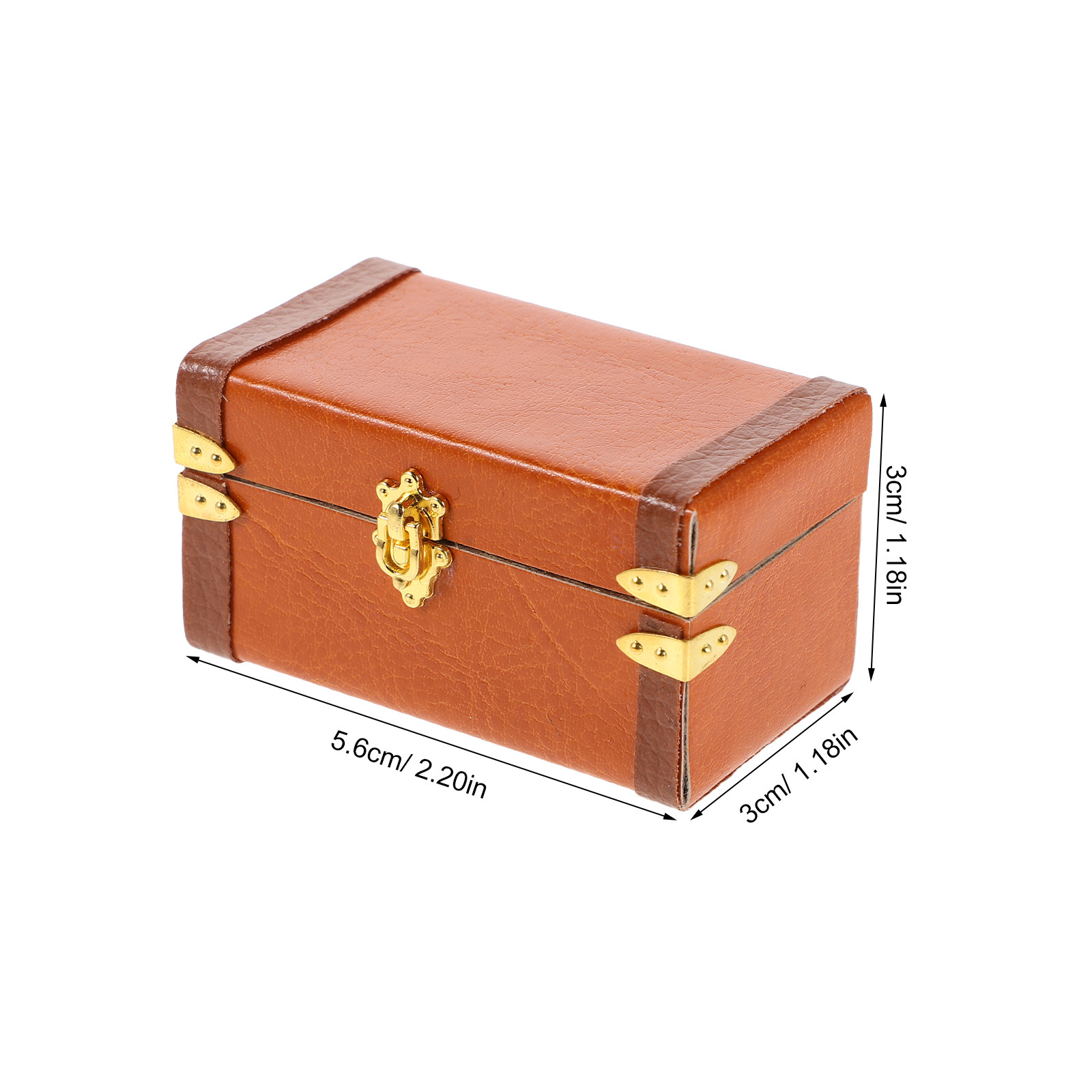 Valigia da viaggio in miniatur - Retro Vintage Trunk Suitcase recensione e prezzo