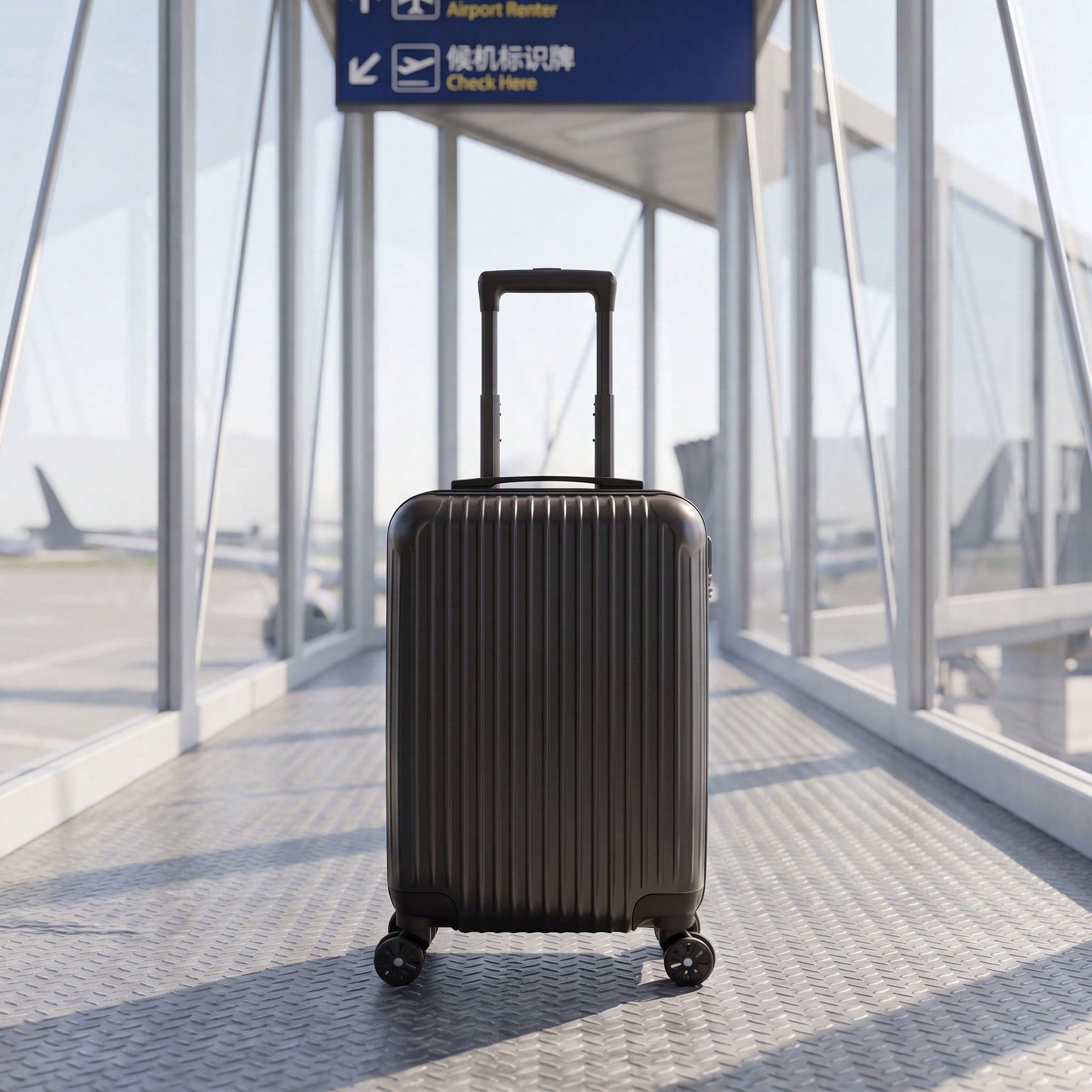 Valigia da viaggio con guscio  - Spinner Wheel Rolling Suitcase 20 Inch recensione e prezzo