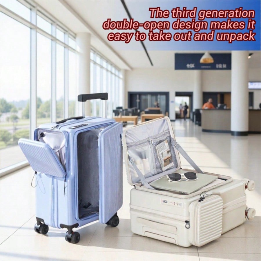 Valigia rigida da viaggio nuov - Spinner Wheel Rolling Suitcase 20 Inch recensione e prezzo