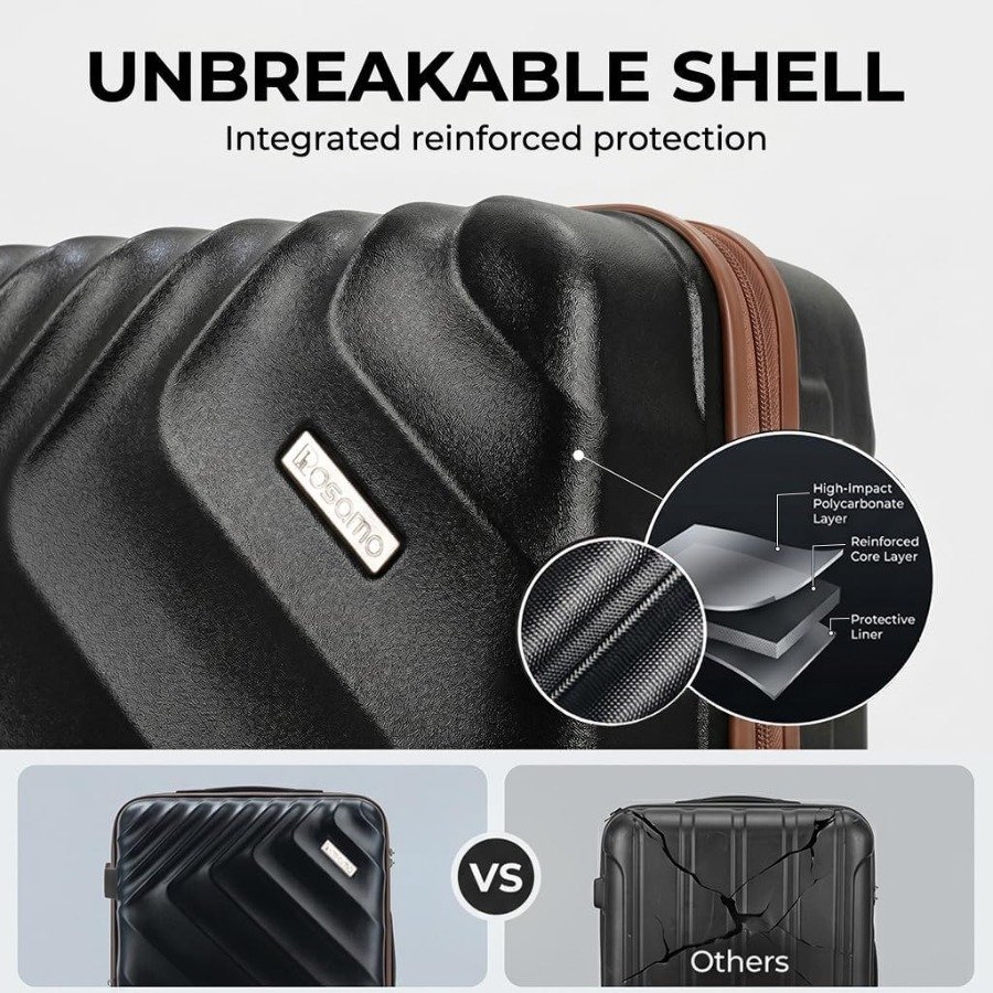 Set di 6 valigie rigide espand - Expandable Hard Shell Luggage Set recensione e prezzo