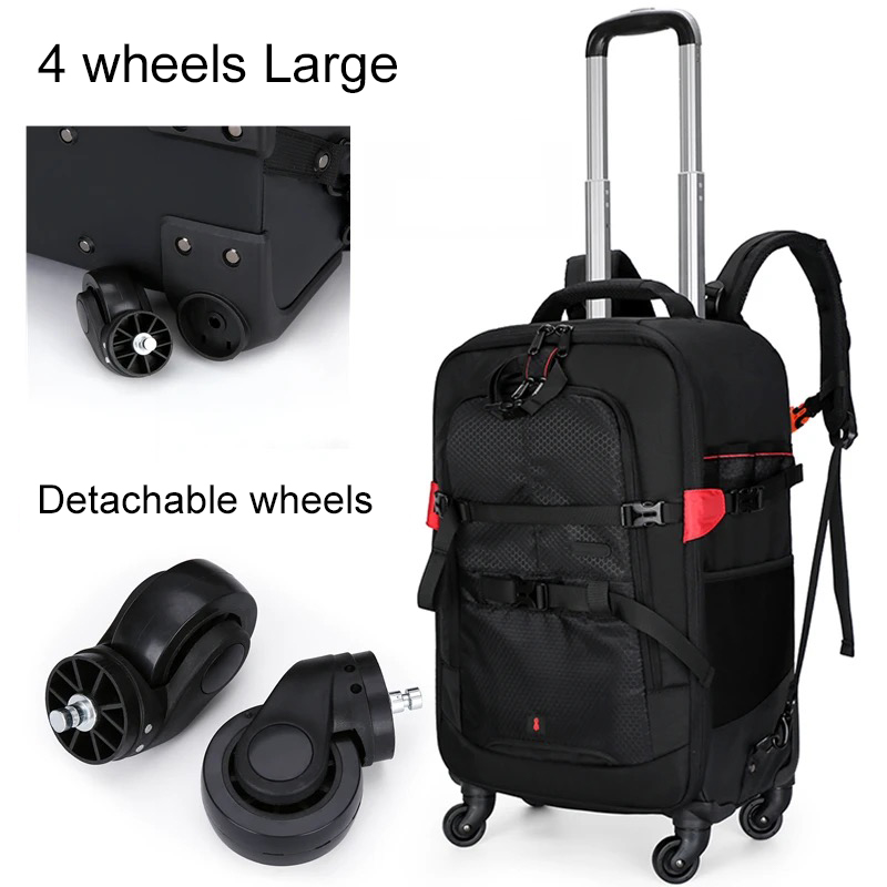 Zaino fotografico professional - Foldable Rolling Luggage Bag recensione e prezzo