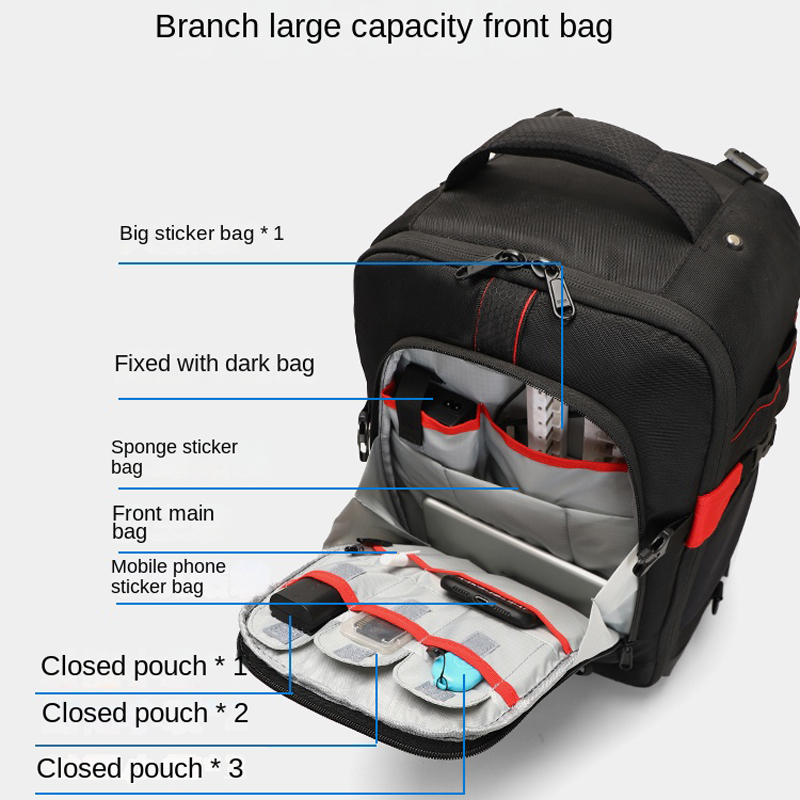 Zaino fotografico professional - Foldable Rolling Luggage Bag recensione e prezzo