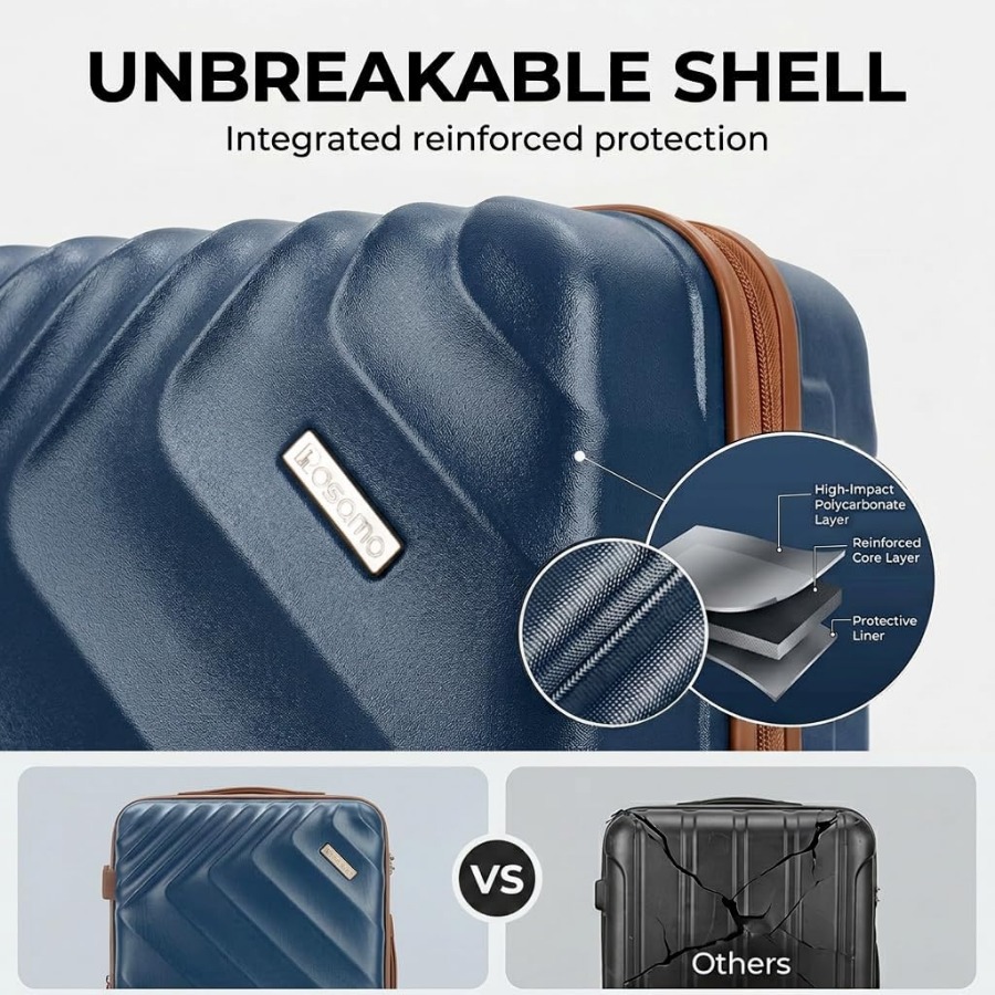 Set di valigie rigide espandib - Expandable Hard Shell Luggage Set recensione e prezzo